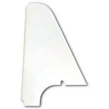 Triple X TXRSC-BW-1905 - LH Arm Guard Sprint Car White Non-Safety Cage