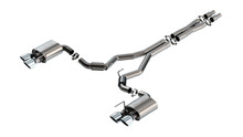 Borla 140964 - 2024 Ford Mustang Dark Horse 5.0L V8 w/ Active Exhaust S-Type Cat-Back Exhaust System