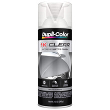 Duplicolor Paint 1KCM - Dupli-Color 1K Clear Extreme Matte; Matte; Clear; 12 oz