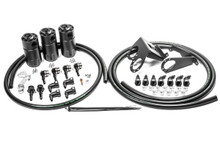 Radium Engineering 20-0987-FL - Radium 14-19 Chevrolet Corvette LT1 CCV Fluid Lock Triple Catch Can Kit