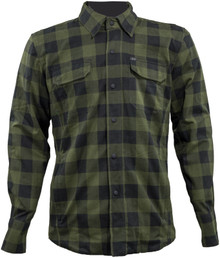 Speed and Strength 609885 - True Grit Armored Motoshirt Olive/Black - XL