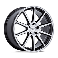 TSW Wheels TW004BD19855138 - Tw004 Canard 19X8.5 Gloss Black W/ Machined Face