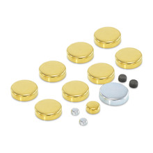 Proform 66560 - Brass Freeze Plug Kit For Pontiac V8 Engines All Sizes Needed Included