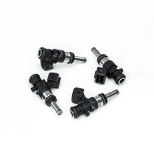 Deatschwerks 16MX-00-1250-4 - Bosch EV14 Universal 40mm Compact Matched Set of 4 Injectors 1250cc (Extended Nozzle)