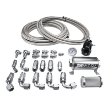 Deatschwerks 6-624 - X2 Series Pump Module -8AN Feed w/ -6AN return CPE Plumbing Kit for 92-00 Honda Civic
