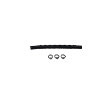 Deatschwerks 9-CT-6-516 - Convoluted Tubing 150mm Length x 8mm ID Side 1 x 8mm ID Side 2 - Black