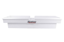 DEE ZEE DZ8370WH - Deezee Universal Tool Box - Red Crossover - Double BT Alum (White)