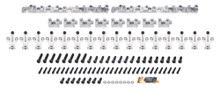 Jesel KPS-441172-8080 - Pro Shaft Rocker Kit BBC 1.80/1.80 AFR/Brodix