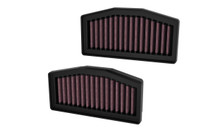 K&N BM-1324 - 2024 BMW R1300GS Replacement Air Filter (Set of 2)