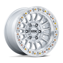 KMC KM552SD17855010N - Km552 Ims 17X8.5 Gloss Silver W/ Machined Face