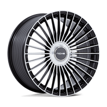 Niche NC282BD20905N20 - Nc282 Serene 20X9 Gloss Black W/ Machined Face