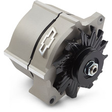 Proform 141-149 - Alternator Raised Bowtie Emblem Cast Gray Crinkle