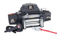 Bulldog Winch 10066 - 9.5k Standard Series Winch With Synthetic Rope