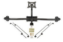 BMR PM570H - 14-19 Chevrolet Corvette C7 Bolt-On Parachute Mount - Black Hammertone