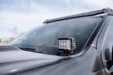 Cali Raised LED CR2667 - 15-21 Chevy Colorado/Canyon Low Profile Ditch Light Brackets Kit (2) 27W Side Projecting LED Pods