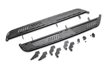 N-Fab NBN22CC-TX - 22-24 Nissan Frontier Crew Cab Roan Running Boards - Cab Length - Textured Black