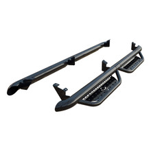Ranch Hand RST07MC1B4S - Running Steps; Gloss Black; Steel;