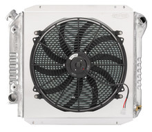 Cold Case Radiators FOT574A-5K - 66-77 Ford Bronco with Late Model V8 Performance Aluminum Radiator Module