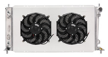 Cold Case Radiators FOT587AK - 97-03 Ford Truck F150 Aluminum Performance Radiator and Dual 12 Inch Fan Kit