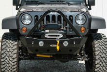 LoD Offroad JFB0733 - JK Signature Series Shorty Front Bumper w/ Bull Bar