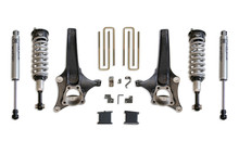 Maxtrac K881964F - MAX TRAC SUSPENSION'S KIT#  IS A COMPLETE 6.5" LIFT KIT INCLUDING FOX 2.0 PERFORMANCE SERIES COILOVERS, SPINDLES, BLOCKS, U-BOLTS & FOX 2.0 PERFORMANCE SERIES REAR SHOCKS