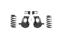 Maxtrac KC331624 - 15-20 GM SUV 2/4in. Lowering Kit w/ Spindles- Grey