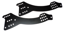 PPM Racing Components PPM1007BL - Bracket 4 Bar Longhorn LR .250in Alum Pair