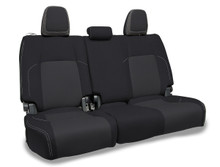 PRP Seats B089-03 - Rear Bench Covers for 2024 Toyota Tacoma Black and Gray