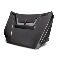 Seibon HD23TYTU-RR - 22-24 Toyota Tundra / 23-24 Toyota Sequoia RR-Style Carbon Fiber Hood