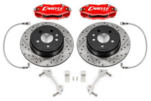 BMR DBK111 - 08-23 Dodge Challenger Brake Kit For 15in Conversion Red Calipers Non-Demon/Redeye