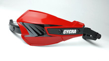Cycra 1CYC-7801-34 - Vortex Hand Guard/w Universal U-Clamps - GG Red