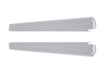 DEE ZEE DZ21990 - Deezee 99-16 Ford SuperDuty Bed Cap Wrap Brite-Tread Aluminum 8Ft Bed