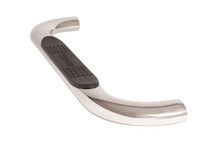 DEE ZEE DZ372517 - Deezee 14-18 Chevrolet Silverado Tubes - 4In Oval Stainless Polished (RegCab)