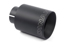 Dinan D663-0556-BOX - Double-Walled 4" Clamp-On Exhaust Tip (Black Ceramic)
