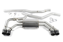 Dinan D660-0099-BLK - Valved Cat-Back Exhaust - 2018-2025 BMW X3 M40i / X4 M40i