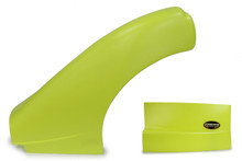 Dominator Racing 2302-FLO-YE - Dominator Late Model Flare Left Flou Yellow