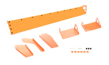 Dominator Racing 920-FLO-OR - Plastic Spoiler 8x72in LM Fluorescent Orange