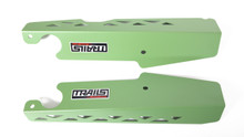 GrimmSpeed TBG114029.3 - Fender Shrouds Green For Subaru 18+ Crosstrek Trails by
