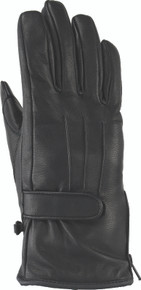 Kuryakyn 094520 - Leather By River Road Taos Cold Weather Gloves Black Womens - 2XL