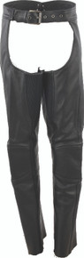 Kuryakyn 094453 - Leather By River Road Sierra Leather Chaps Black Womens - 2XL