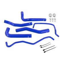 Mishimoto MMHOSE-MUS4-24BL - 2024+ Ford Mustang 2.3L Silicone Coolant Hose Kit - Blue