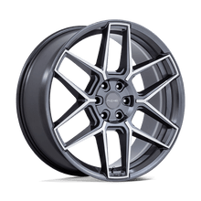 Niche NC281AD22955720 - Nc281 Rise 22X9.5 Anthracite W/ Machined Face