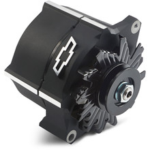 Proform 141-146 - Alternator Raised Bowtie Emblem Black Crinkle