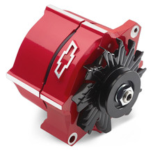 Proform 141-150 - Alternator Raised Bowtie Emblem Red