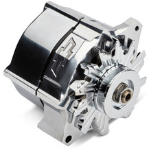 Proform 141-151 - Alternator Raised Bowtie Emblem Polished