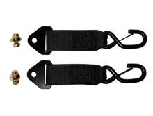 SpeedStrap 28500-SH - 2 Inch x 10 Inch S-Hook Adapters for Retractable Tie-Down Straps 2 Pack