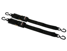 SpeedStrap 28600-DSH - 2 Inch x 4' Marine Transom Tie-Down Straps with Snap S-Hooks 2 Pack