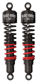 Burly Brand B28-1256 - H-D Touring Stiletto Shocks 13in STD - Black