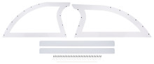 Dominator Racing 830-WH - Sail Panel Pair Late Model White