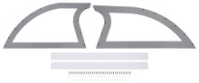 Dominator Racing 830-GRY - Sail Panel Pair Late Model Gray